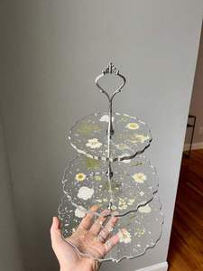 Soporte de Resina Ecológico de Lujo para Pasteles, Apto para Lavavajillas, para Cumpleaños, Bodas, Aniversarios, Baby Shower, Exhibición de Postres en el Hogar - Product Image 4