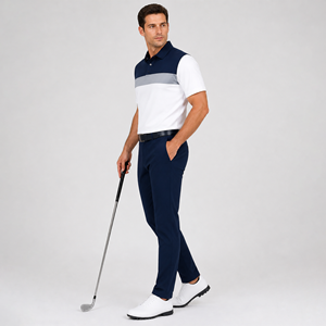 Los uniformes de golf son de tela transpirable de alta calidad para mayor comodidad en el campo, con diseños elegantes y personalizados y costuras duraderas. - Product Image 3