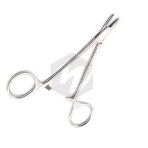 ที่จับเข็ม Derf ขนาด 4 3/4 นิ้ว ทำจากเหล็กกล้าไร้สนิมสำหรับผ่าตัด เครื่องมือแพทย์ คีมหนีบห้ามเลือด สำหรับเย็บแผล สัตวแพทย์ ทันตกรรม ด้ามจับกันลื่น - Product Image 3