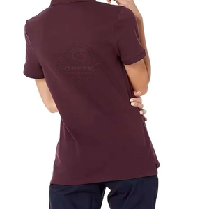 <b>Women's</b> Everyday <b>Polo</b> T Shirt with Soft Touch Fabric Classic <b>Polo</b> Collar Button Placket and Relaxed Fit for Work Travel Sports - Product Image 4