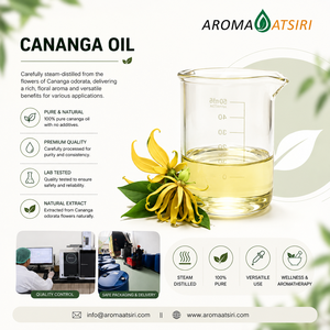 Aceite de Cananga Natural Premium de Indonesia - Extracto Floral Balsámico 100% Puro para Perfumería - Product Image 1