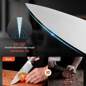 Set di 15 Utensili da Cucina con Portacoltelli per Cucinare a Casa - Product Image 5