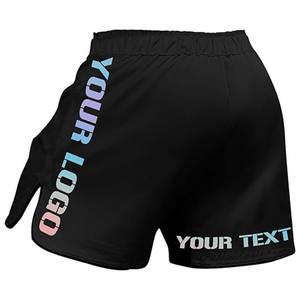 Shorts de Lucha Unisex Personalizados con Gráficos, de Media Pierna, Alta Durabilidad, para MMA, BJJ, Lucha Libre y Artes Marciales - Product Image 4