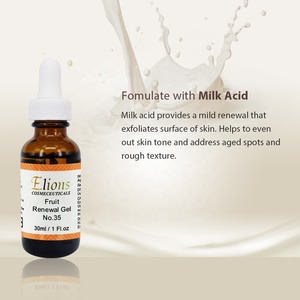 Gel exfoliant éclaircissant professionnel végétalien OEM 35% AHA Acide glycolique pour le visage et le corps - Product Image 4