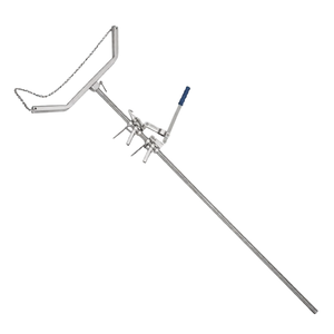 3 Pcs Ratchet Calf <b>Puller</b> OB Handle with 60 Inch Chain Veterinary Cattle Delivery Set Stainless Steel Obstetrical Calving <b>Tool</b> - Product Image 5