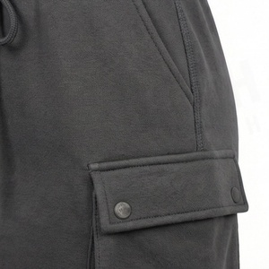 Mini-jupe cargo pour femme, taille élastique, cordon de serrage, couleur unie, tissu tricoté doux, style toutes saisons - Product Image 5