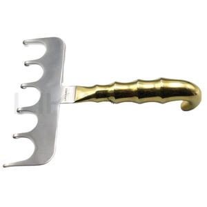 LIKAMED YANCOSKIE Cirugía Retractor Abdominoplastia Plástico Platted Mango Alemania Calidad 19CM - Product Image 1