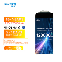 Batterie au lithium-ion rechargeable XINGTO ultra haute densité grande capacité 3S 120000 mAh en silicium-carbone LiNiMnCoO2