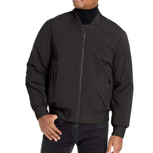 Chaqueta bomber personalizada 100% poliéster, ligera, de la mejor calidad, a la moda para hombre, impermeable, con parches OEM. - Product Image 5