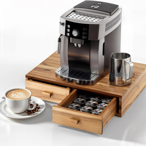 Caja de Almacenamiento de Cápsulas de Café de Madera de Acacia a Buen Precio, Organizador de Cápsulas de Café y Té de Fábrica Vietnamita - Product Image 3