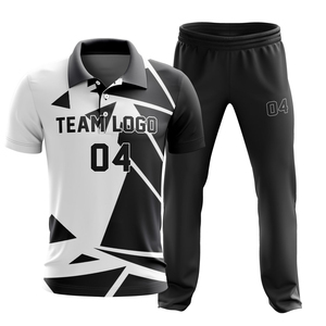 ชุดคริกเก็ตและเสื้อเจอร์ซีย์น้ำหนักเบา สวมใส่สบาย พิมพ์ลายโลโก้ ออกแบบสำหรับทีม สีสันสดใส ชุดยูนิฟอร์มคริกเก็ต ผลิตในประเทศปากีสถาน - Product Image 4