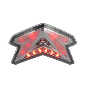 Feu arrière LED intégré avec clignotants pour moto ZX-6R ZX636 Z800 Z125 - Product Image 2