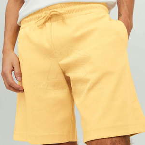 Pantalones Cortos Casuales Modernos para Hombre con Diseño Sólido, Tela Suave 100% Algodón, Transpirables y de Secado Rápido, Ecológicos para Uso Diario - Product Image 2