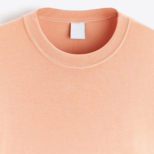 เสื้อยืดผู้ชายโอเวอร์ไซส์สะพายไหล่แนวสตรีทเสื้อยืดผ้าฝ้ายพิมพ์ลายโลโก้แบบกำหนดเอง - Product Image 6