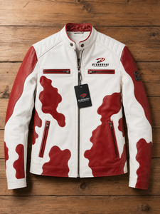 Modern <b>Mens</b> Top Grain Cowhide <b>Leather</b> Aviator <b>Jacket</b> Multiple Pocket Design for Casual and Outdoor Wear Custom Branding Export - Product Image 1