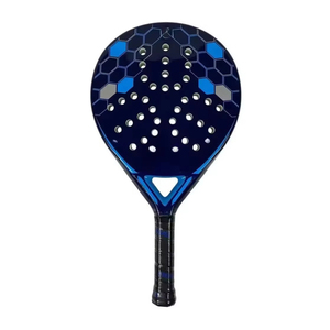 Raqueta de Pádel Redonda con Patrón de Malla Hexagonal de Carbono 3K, Núcleo Suave de Eva, Control y Precisión - Product Image 1