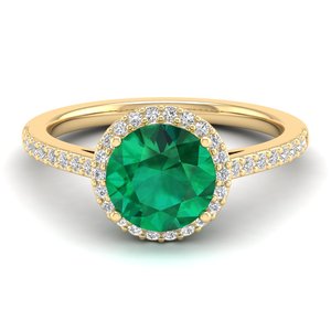 REYES High Quality 925 Sterling <b>Silver</b> Moissanite with <b>Emerald</b> Gemstone Solitaire <b>Ring</b> Perfect Gift Fine Jewelry For Women - Product Image 6