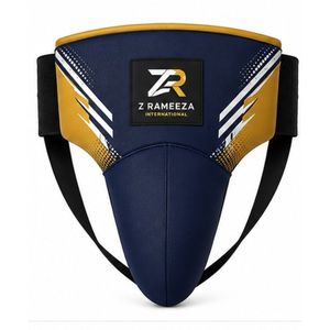 High Quality Leather Adjustable <b>Lace</b>-Up Closure Professional Groin & Abdominal Protector for Boxing Muay Thai & MMA - Product Image 1