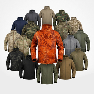 Chaqueta Softshell de Camuflaje Personalizada de Primera Calidad, Impermeable, Resistente al Viento, Chaqueta de Trabajo para Exteriores, Ligera, OEM, ODM - Product Image 1