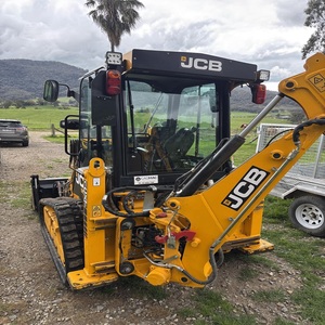 รถตักแบคโฮตีนตะขาบ JCB 1CX มือสองคุณภาพสูง รุ่น 9 ตัน เครื่องยนต์ดีเซล ปั๊มไฮดรอลิก พร้อมเกียร์ ENERPAC แบริ่ง 4x4 มีสินค้าในสต็อก - Product Image 3