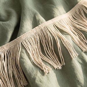 Thin Rope <b>Tassel</b> Fringe Decorative Trim Woven Edge for Garment <b>Curtain</b> Home Textile Bags - Product Image 3