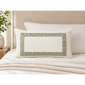 100% Linen Square & Lumbar Cushion <b>Cover</b> | Decorative <b>Throw</b> Pillow <b>Cover</b> for <b>Sofa</b>, Living Room & Home Decor - Product Image 1