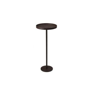 Round Top Metal Drink Table For Contemporary Home <b>Decor</b> With <b>Space</b> Saving And Functional Design - Product Image 1