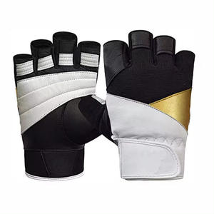 Mitaines d'hiver en cuir beige à doigts complets, compatibles écran tactile, avec détection de la pression, paume à grain doux, revers fendu et doublure en cachemire - Product Image 2