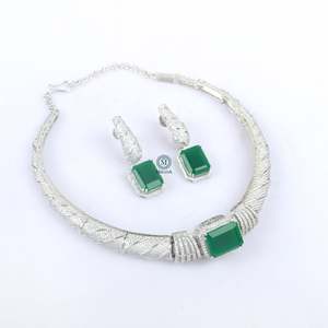 Lavya CZ Designer Choker Set-Fine Jewelry Set - Product Image 5