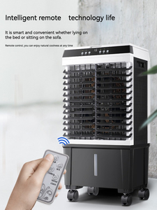 Ventilateur de refroidissement à air évaporatif numérique portable 20L en plastique à 3 vitesses pour <span class=keywords><strong>garage</strong></span> et extérieur - Product Image 2
