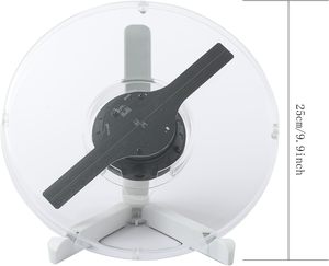 Ventilateur holographique 3D de 9,9 pouces avec 266 LED, WiFi, application, télécommande Bluetooth, affichage holographique portable avec housse de protection - Product Image 4