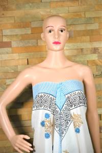 Pareo de algodón indio hecho a mano con estampado a mano, suave y ligero, ideal para la playa en verano. - Product Image 4