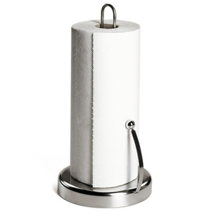 Support de papier essuie-tout de luxe en forme de bois de cerf argenté, distributeur de rouleaux de cuisine moderne en aluminium sur pied pour la décoration de la maison et des hôtels - Product Image 6
