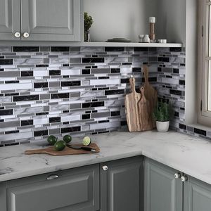 Carta da Parati Adesiva per Cucina 45cm x 300cm, Facile da Installare, Carta Adesiva Effetto Piastrelle per Cucina - Product Image 3