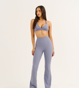 High Waist Women's Yoga Leggings Soft Side Flap Pocket Fitness Sports Yoga Pants Lift <b>Hips</b> & Slim Running Skin-Friendly - Product Image 2