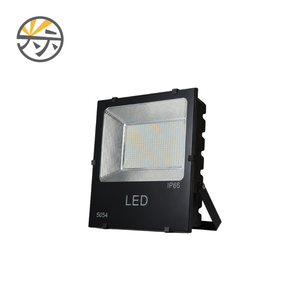 Projecteur LED noir à lentille PC SMD 5054 IP65 résidentiel AC 85-265V IK10 - Product Image 1