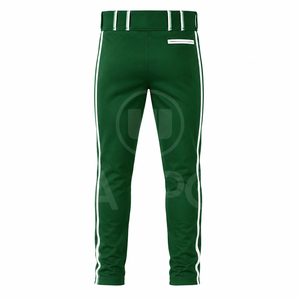 Pantalons de baseball imprimés par sublimation personnalisés, durables, légers, 100% polyester, écologiques, respirants, séchage rapide, vêtements de sport d'équipe - Product Image 4