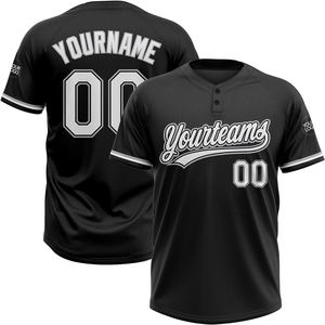 Camiseta de Softbol Premium Personalizada, 100% Poliéster, Impresión por Sublimación, Cierre de Dos Botones en la Parte Delantera, Manga Corta, Transpirable, Tallas Grandes - Product Image 4