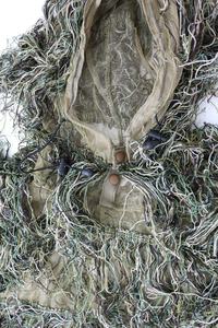 Poncho de camouflage forestier pour adulte, idéal pour la chasse et l'observation des oiseaux, cape de camouflage Ghillie - Product Image 6