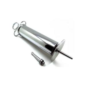 Jeringa Quirúrgica Veterinaria de Acero Inoxidable de Primera Calidad, de Una Pieza, para Enema de Oído, 8oz, Instrumento Quirúrgico Veterinario para Limpieza de Oídos, CE - Product Image 1