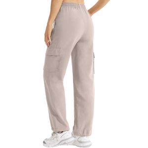 Logo impression polaire polyester pantalon printemps et automne pantalon blanc décontracté à la mode pour hommes pantalons de sport peuvent être personnalisés - Product Image 2