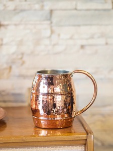 Metal Top Trendy <b>Copper</b> Drinking Mug Best Design <b>Copper</b> Mugs Antique Pure <b>Copper</b> Mug - Product Image 4