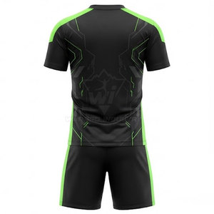 Modern Soccer Uniform For Men <b>Athletic</b> Fit Performance Wear Ideal For Football Training Matches And Outdoor Sports Activities - Product Image 2