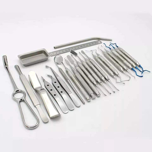Kit Complet Réutilisable d'Instruments Dentaires Manuels en Acier Inoxydable pour Nettoyage des Dents - 25 Pièces pour Hygiène Buccale Profonde - Product Image 4
