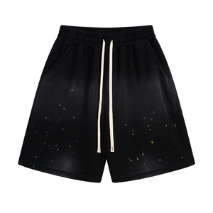 Proveedor OEM ODM, Pantalones Cortos Deportivos para Hombre, 100% Algodón, Casuales, para Gimnasio, Correr, Cintura Elástica con Cordón, Logotipo Personalizado, Venta al Por Mayor - Product Image 2