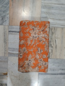 Handmade Kantha Quilt Reversible Cotton Blanket Orange Yellow Multi Color <b>Bedspread</b> Home Decor Gift for Her - Product Image 1