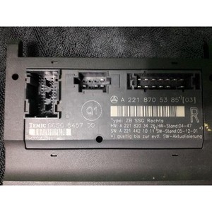 ECU และโมดูลคอมพิวเตอร์มือสองสำหรับรถยนต์ S-class รุ่น A2218705385 - Product Image 5