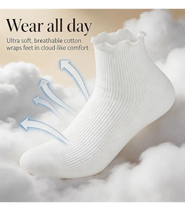 <b>Soft</b> Breathable High Quality Eco-Friendly Anti-Foul Men's Ankle Dress <b>Socks</b> Comfort Elasticity Lasting Durability Quick Dry - Product Image 3