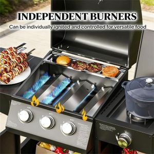 Griglia a Gas per Barbecue all'Aperto, Pratico Bruciatore per Grigliate all'Aperto - Product Image 3