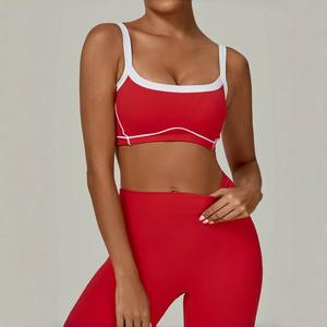 Ensembles pour femmes, ensemble 2 pièces, taille haute, effet push-up, soutien-gorge de sport avec rembourrage amovible, pantalon de sport, leggings de fitness, course à pied, entraînement, gym - Product Image 6